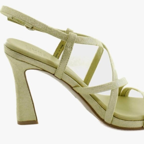 Naturalizer Women's Luisa Sandal, Pastel Lime Leather, 9 - Picture 5 of 5